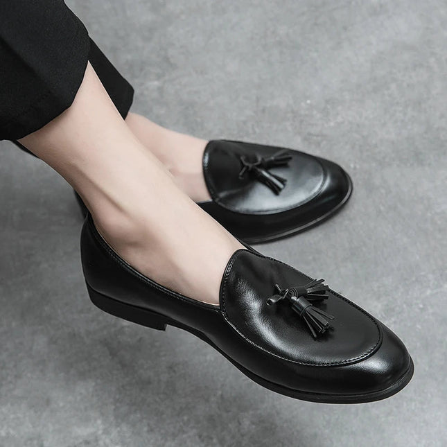 Men’s Tassel Detail Slip-On Loafers
