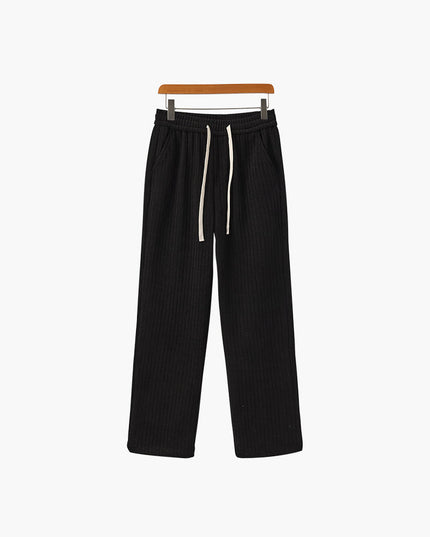 Men’s Textured Drawstring Pantalon