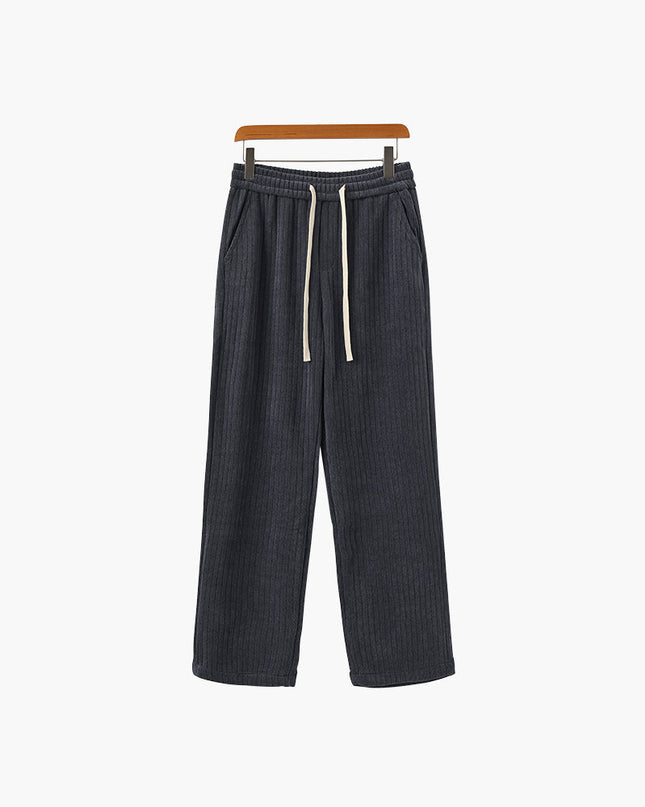 Men’s Textured Drawstring Pantalon