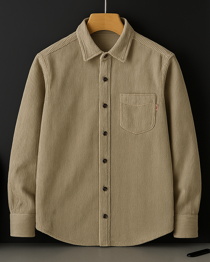Men’s Textured Pocket Shirt