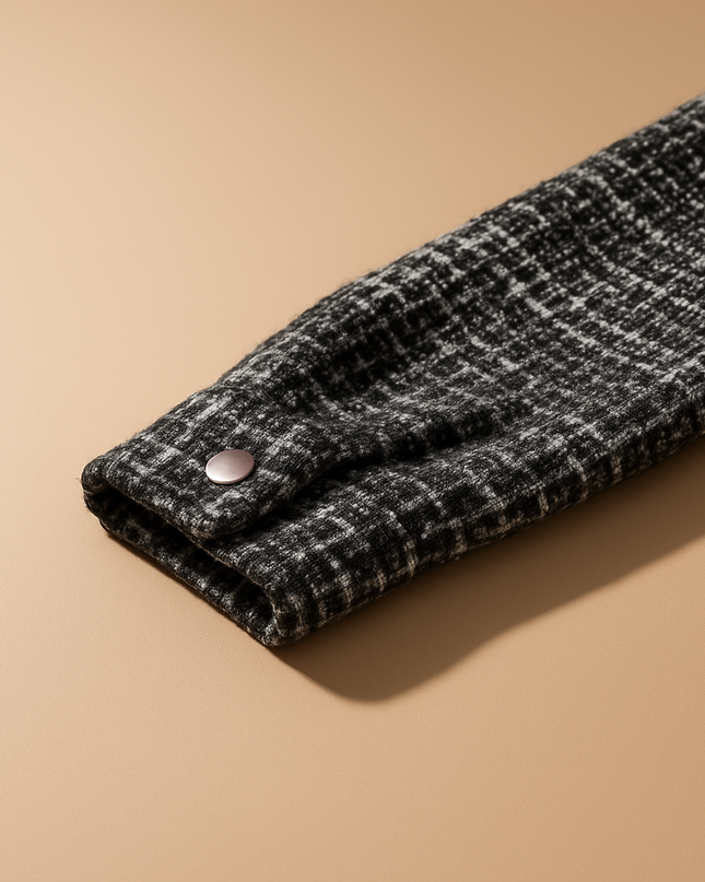 Men’s Textured Shirt Jacket