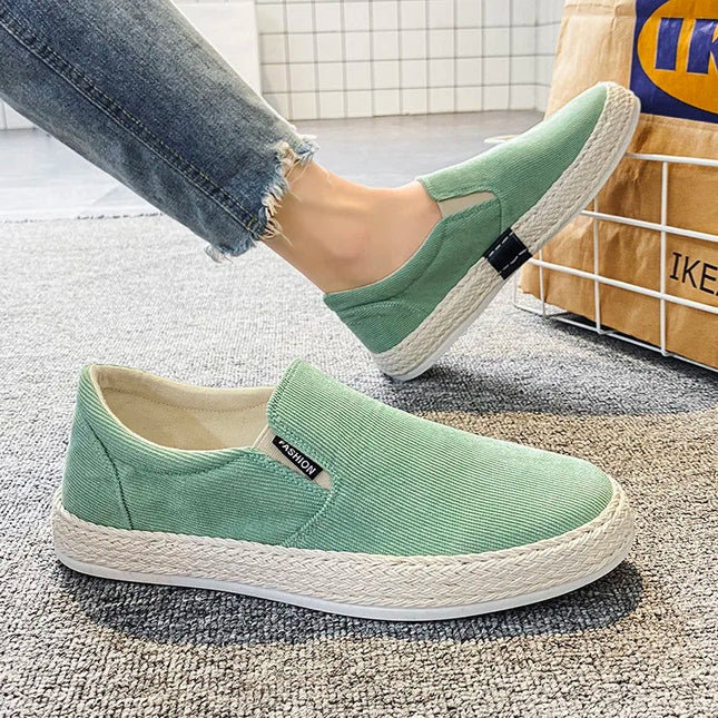 Men’s Textured Slip-On Espadrilles