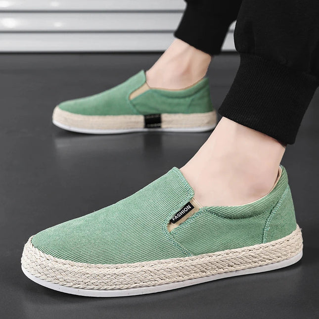 Men’s Textured Slip-On Espadrilles