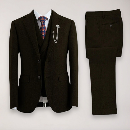 Men’s Three Piece Suit Set