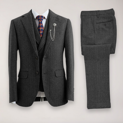Men’s Three Piece Suit Set
