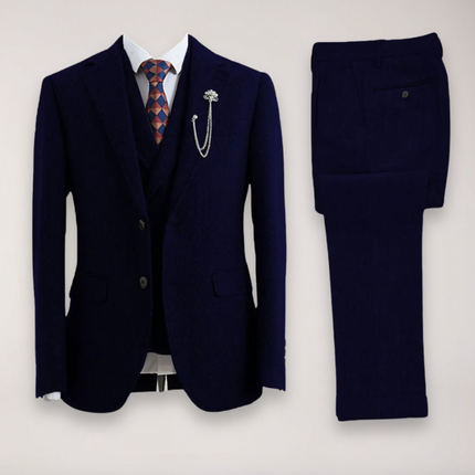 Men’s Three Piece Suit Set