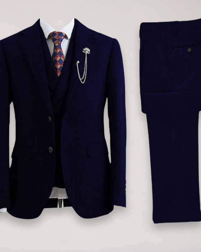 Men’s Three Piece Suit Set