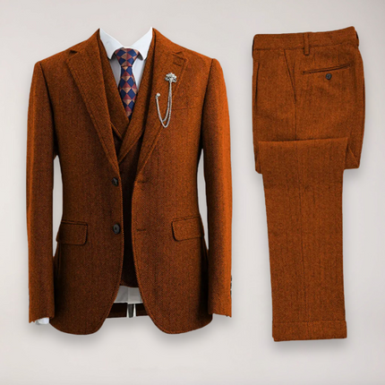 Men’s Three Piece Suit Set
