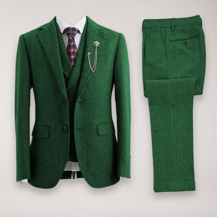 Men’s Three Piece Suit Set