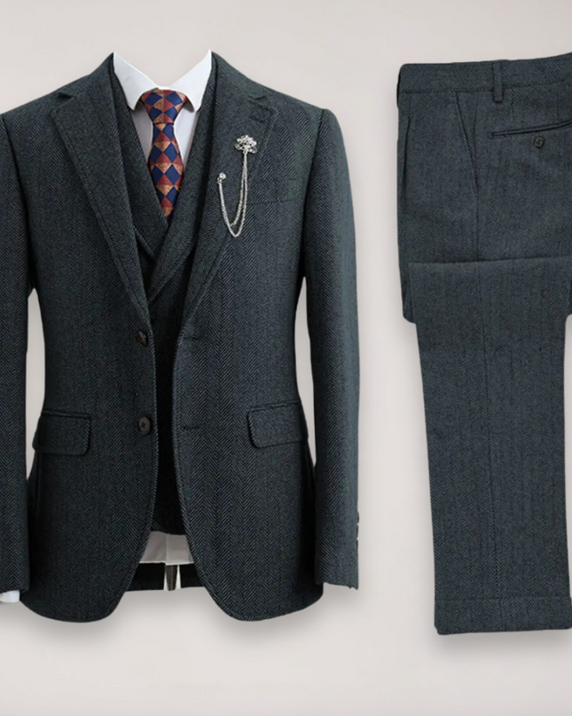 Men’s Three Piece Suit Set
