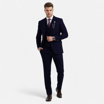 Men’s Two-Piece Tailored Suit Set