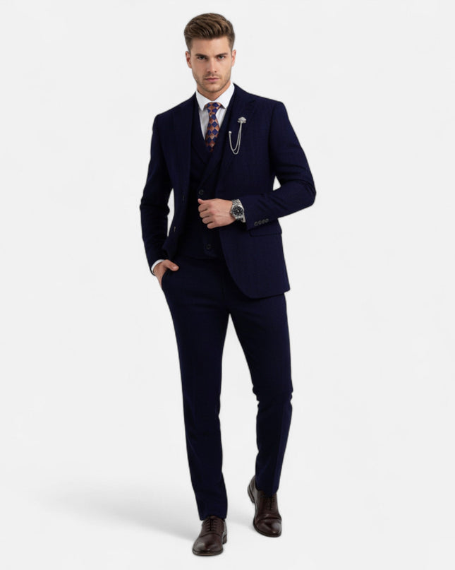 Men’s Two-Piece Tailored Suit Set