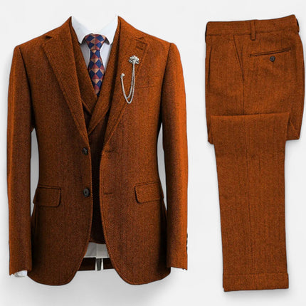 Men’s Two-Piece Tailored Suit Set