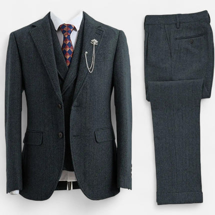 Men’s Two-Piece Tailored Suit Set