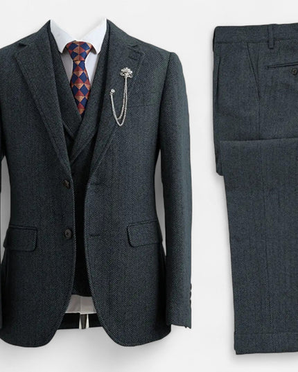 Men’s Two-Piece Tailored Suit Set