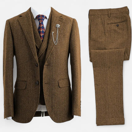 Men’s Two-Piece Tailored Suit Set