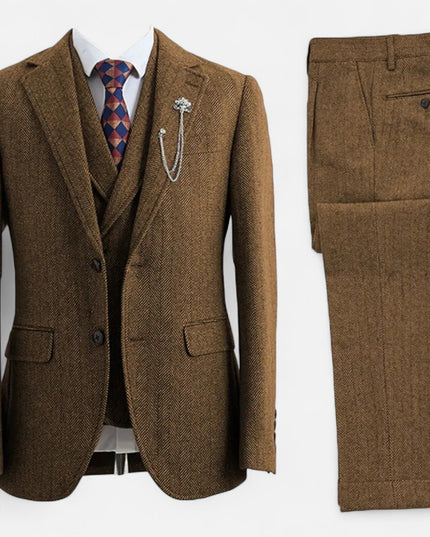 Men’s Two-Piece Tailored Suit Set