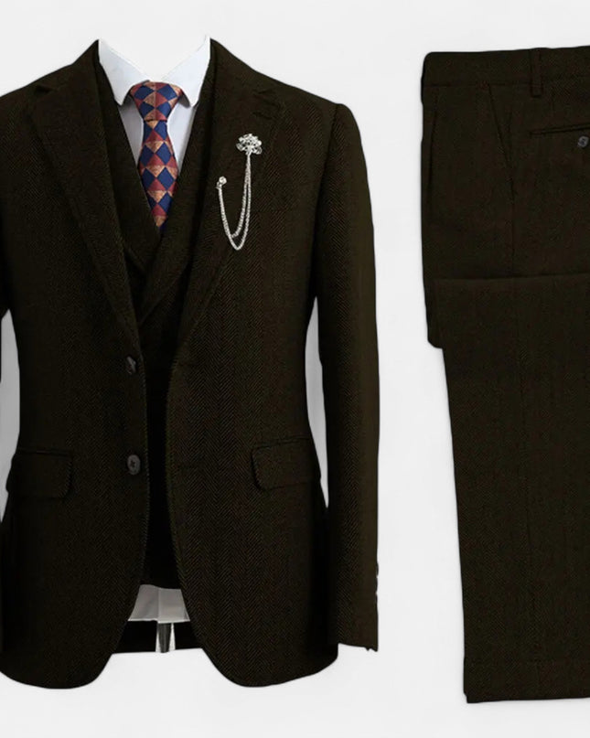 Men’s Two-Piece Tailored Suit Set