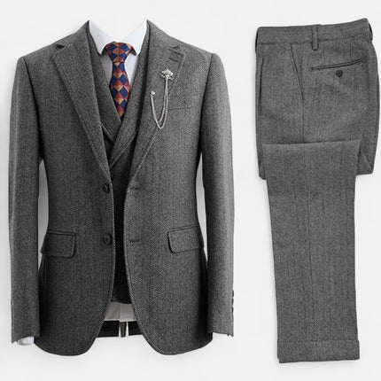 Men’s Two-Piece Tailored Suit Set