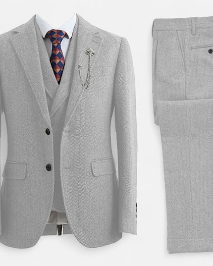Men’s Two-Piece Tailored Suit Set