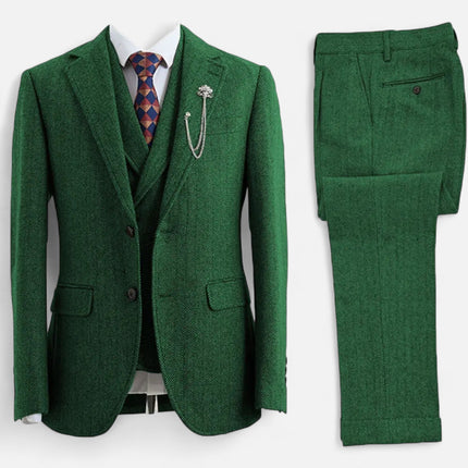 Men’s Two-Piece Tailored Suit Set