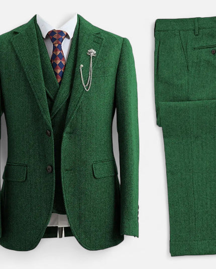 Men’s Two-Piece Tailored Suit Set