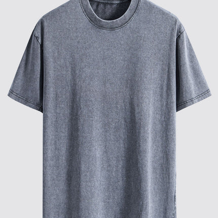 Men’s Washed Crew Neck T-Shirt