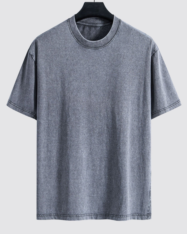 Men’s Washed Crew Neck T-Shirt