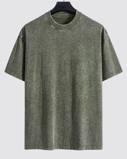 Men’s Washed Crew Neck T-Shirt