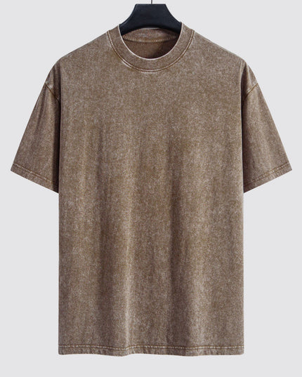 Men’s Washed Crew Neck T-Shirt