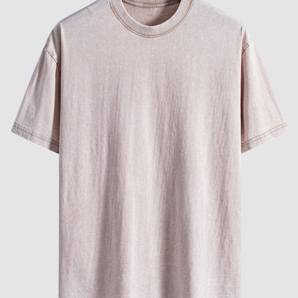 Men’s Washed Crew Neck T-Shirt