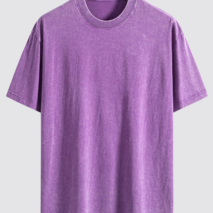 Men’s Washed Crew Neck T-Shirt
