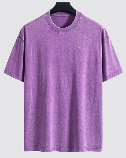 Men’s Washed Crew Neck T-Shirt