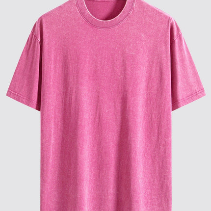 Men’s Washed Crew Neck T-Shirt