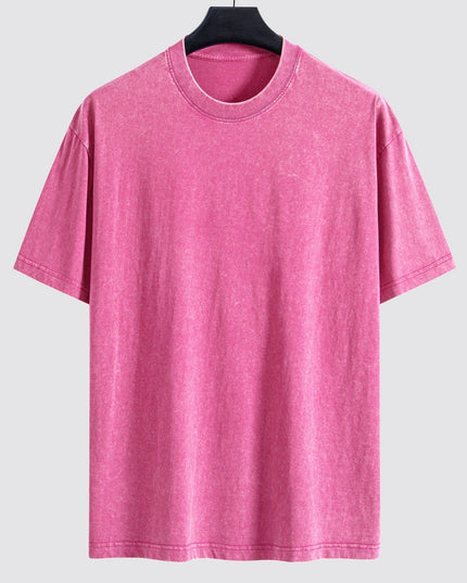 Men’s Washed Crew Neck T-Shirt