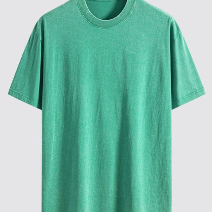 Men’s Washed Crew Neck T-Shirt
