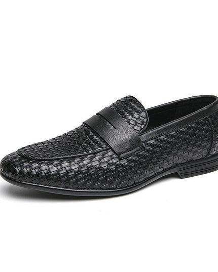 Men’s Woven Penny Loafers