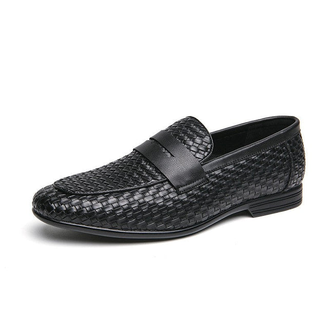 Men’s Woven Penny Loafers