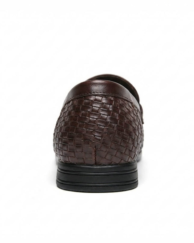 Men’s Woven Penny Loafers