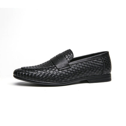 Men’s Woven Penny Loafers