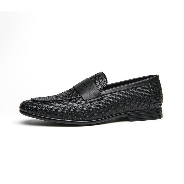 Men’s Woven Penny Loafers