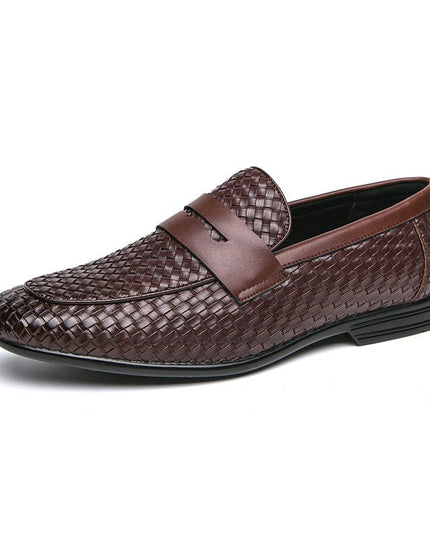 Men’s Woven Penny Loafers