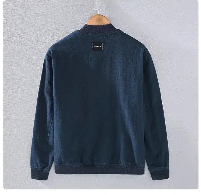 Men’s Zip-Front Casual Jacket