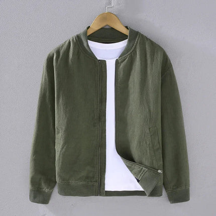 Men’s Zip-Front Casual Jacket