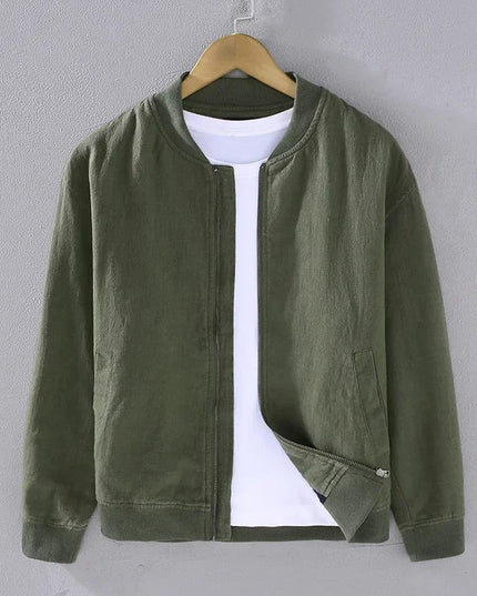 Men’s Zip-Front Casual Jacket