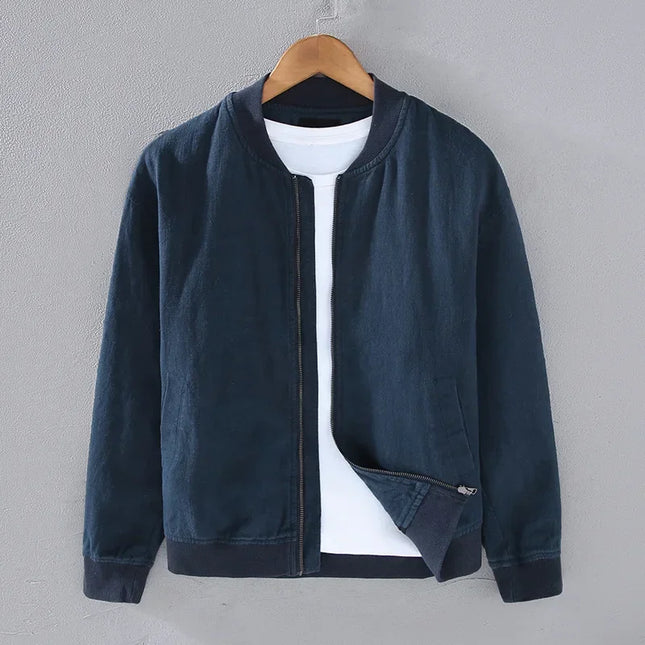 Men’s Zip-Front Casual Jacket