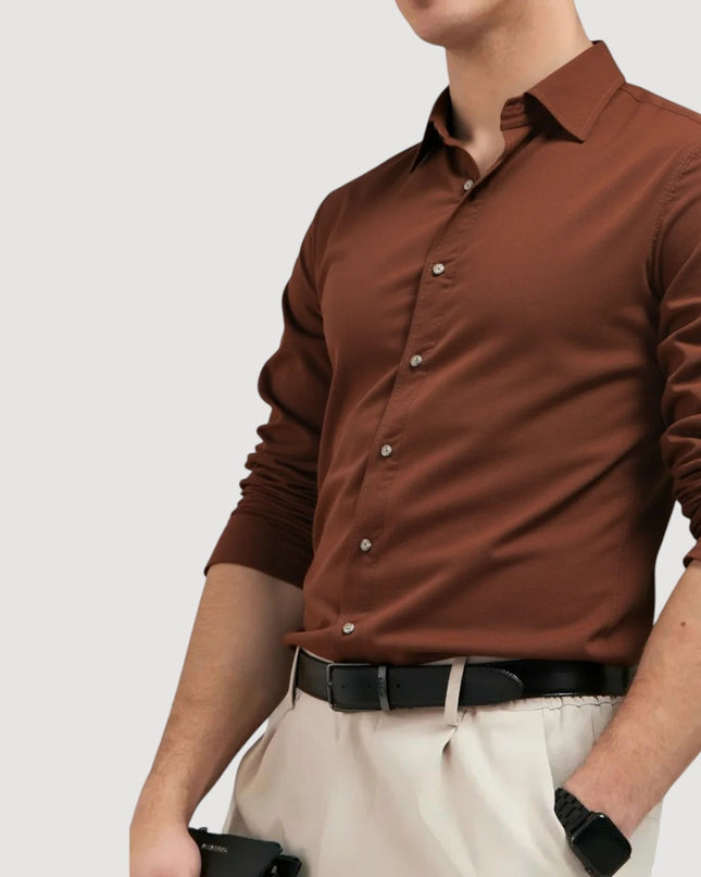 Men Slim Fit Casual Shirt