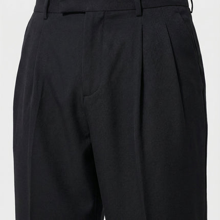 Men's Fitted Trousers Tailored Elegant Style