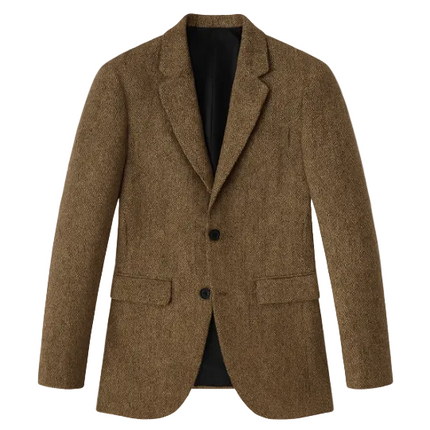 Men's Herringbone Tweed Blazer