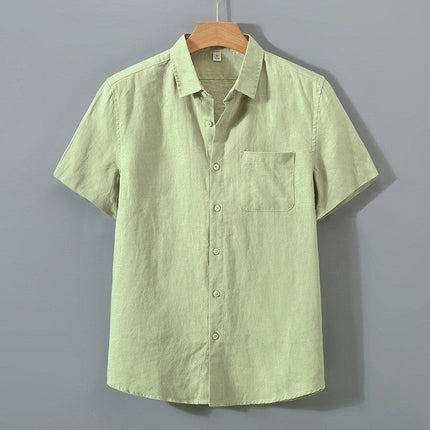 Men’s Short Sleeve Button-Up Shirt
